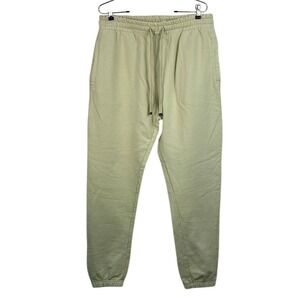 Talentless Sweatpants Sage Green Heavyweight Cotton Fleece Mens Large Loungewear